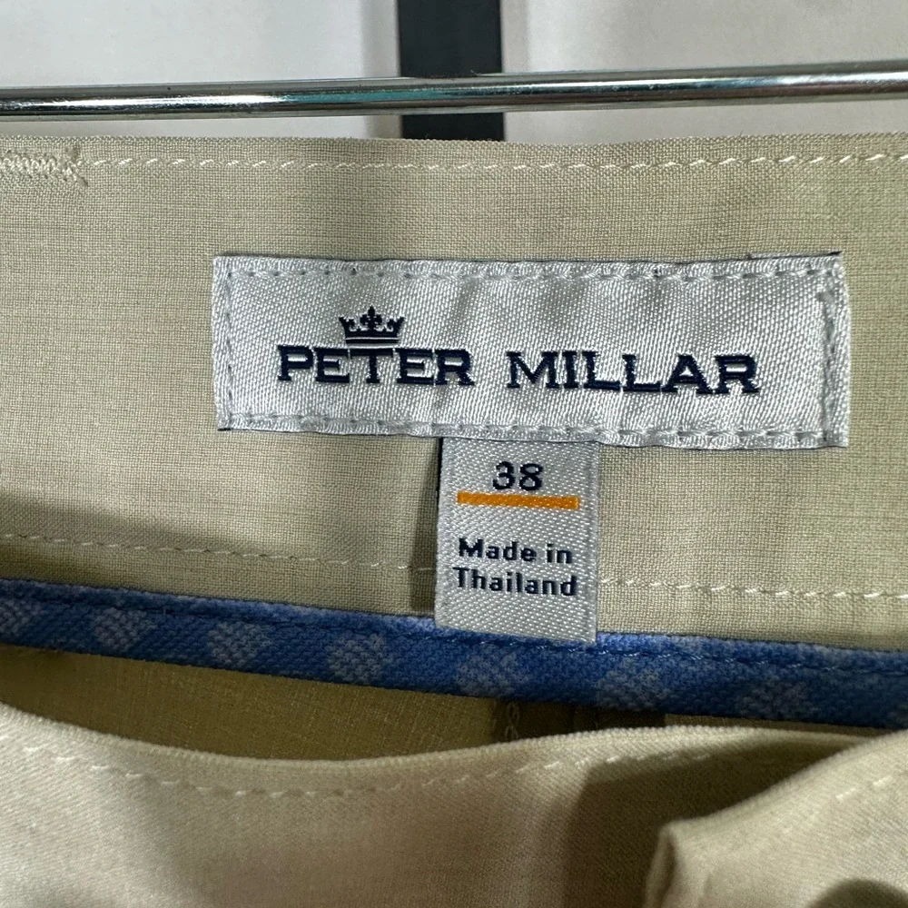 PETER Millar Shackleford Performance Men’s Hybrid Shorts Sz 38 - Sand